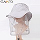 山拓Santo防蚊罩防蚊套H-0(搭不同帽子變身防蚊帽;可透視超輕量含收納袋;有束口繩,減少蚊蟲進入的機會) product thumbnail 1