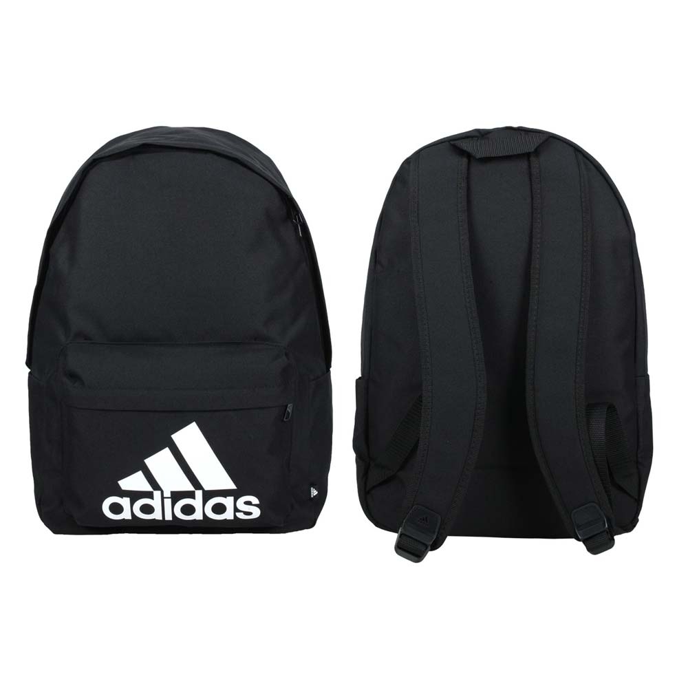 ADIDAS 大型後背包-雙肩包 肩背包 旅行包 27.5L 愛迪達 H34809 黑白