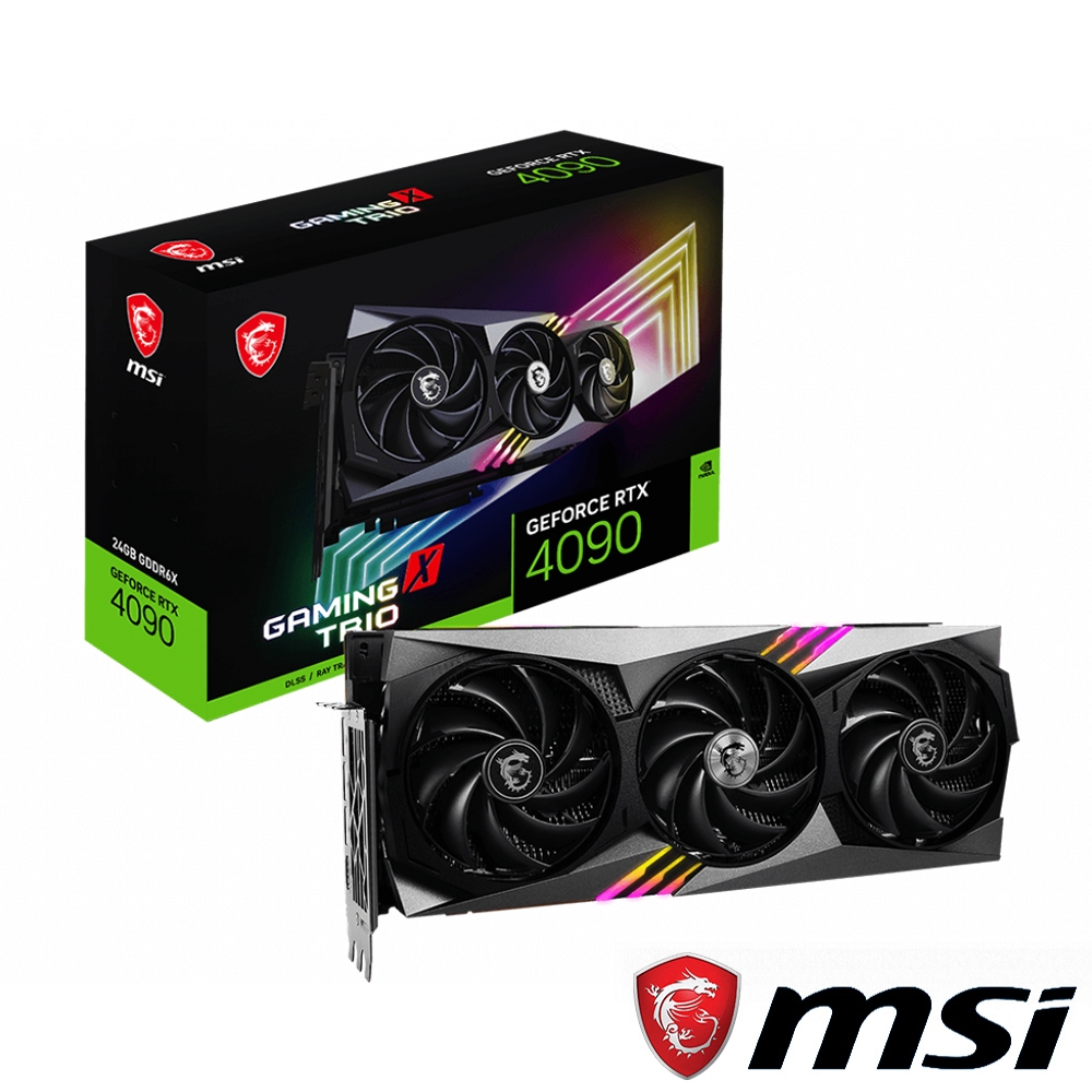 MSI 微星 GeForce RTX 4090 GAMING X TRIO 24G 顯示卡