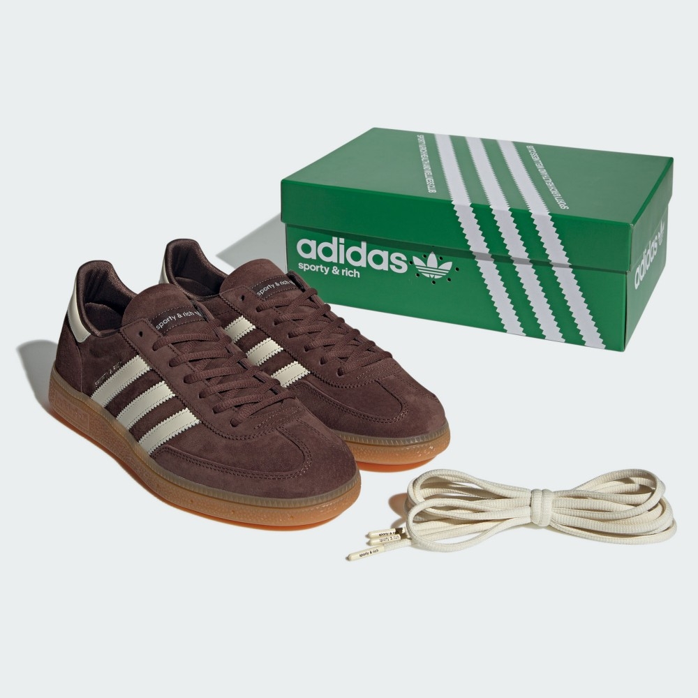 adidas 官方旗艦 HANDBALL SPEZIAL SPORTY & RICH 運動休閒鞋   男/女 - Originals IH2612