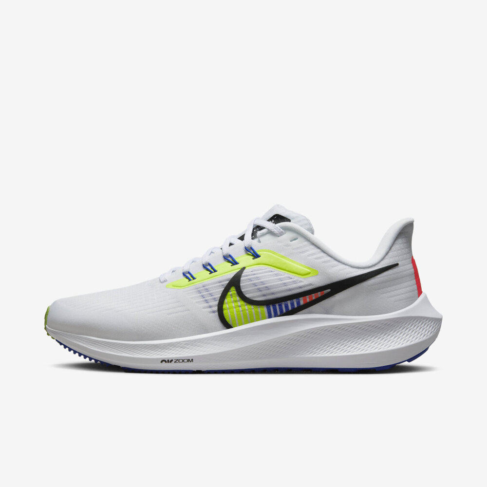 Nike Air Zoom Pegasus 39 PRM [DX1627-100] 男 慢跑鞋 運動 小飛馬 白 螢黃