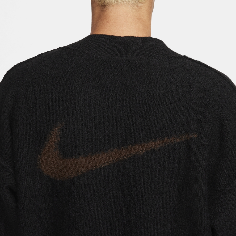 NIKE AS M NSW TP ENG KNIT SWEATER G 男長袖上衣-黑-FB7810010 | NIKE