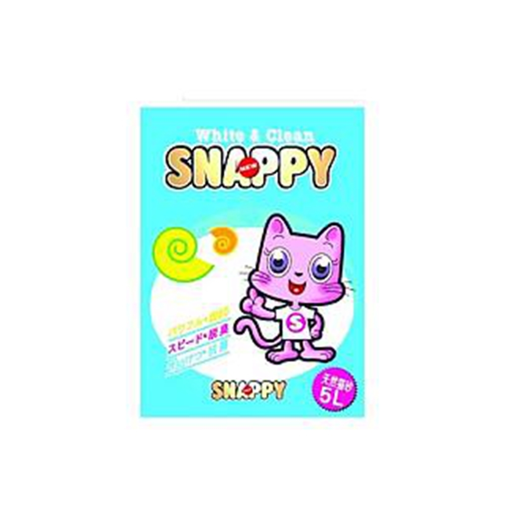 SNAPPY司那比固まる-脱臭・抗菌-檸檬香細砂 5L x 6入組