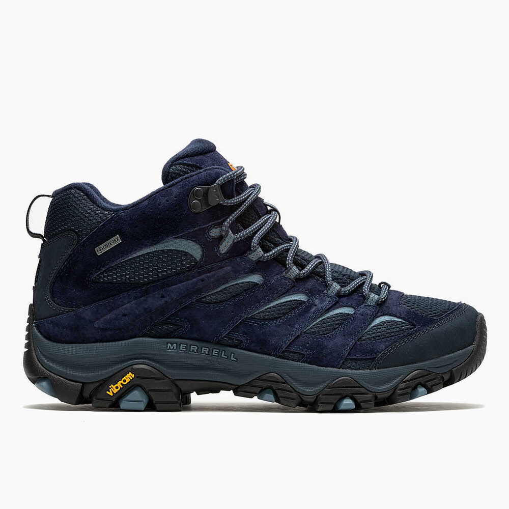 Merrell Moab 3 Mid GTX [ML037733] 男戶外鞋郊山健行防水止滑黃金大底