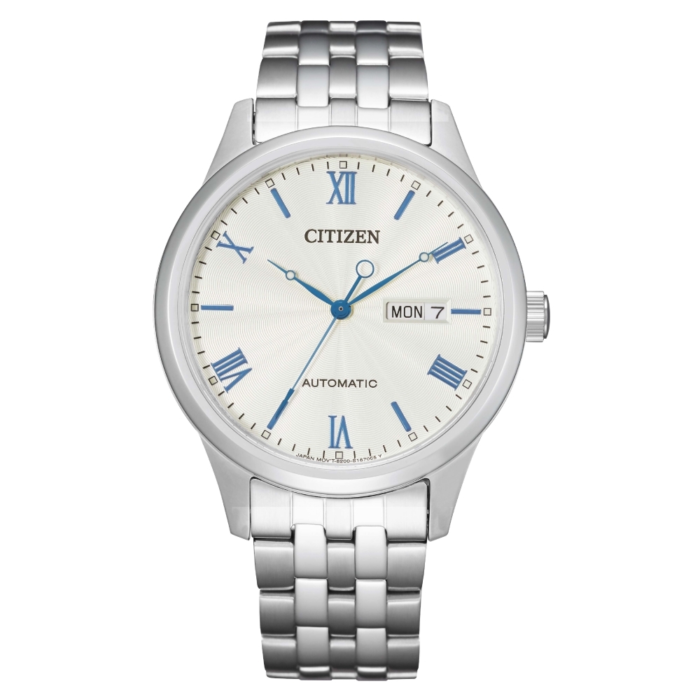 CITIZEN 星辰Mechanical簡約質感機械腕錶NH7501-85A