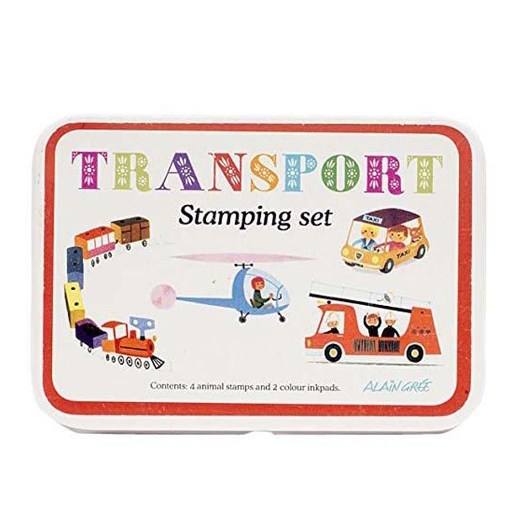 Stamp Sets-Transport 印章組-交通 | 拾書所