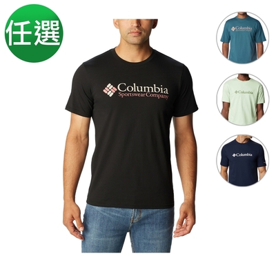 Columbia哥倫比亞 S24男款_短袖T恤 任選