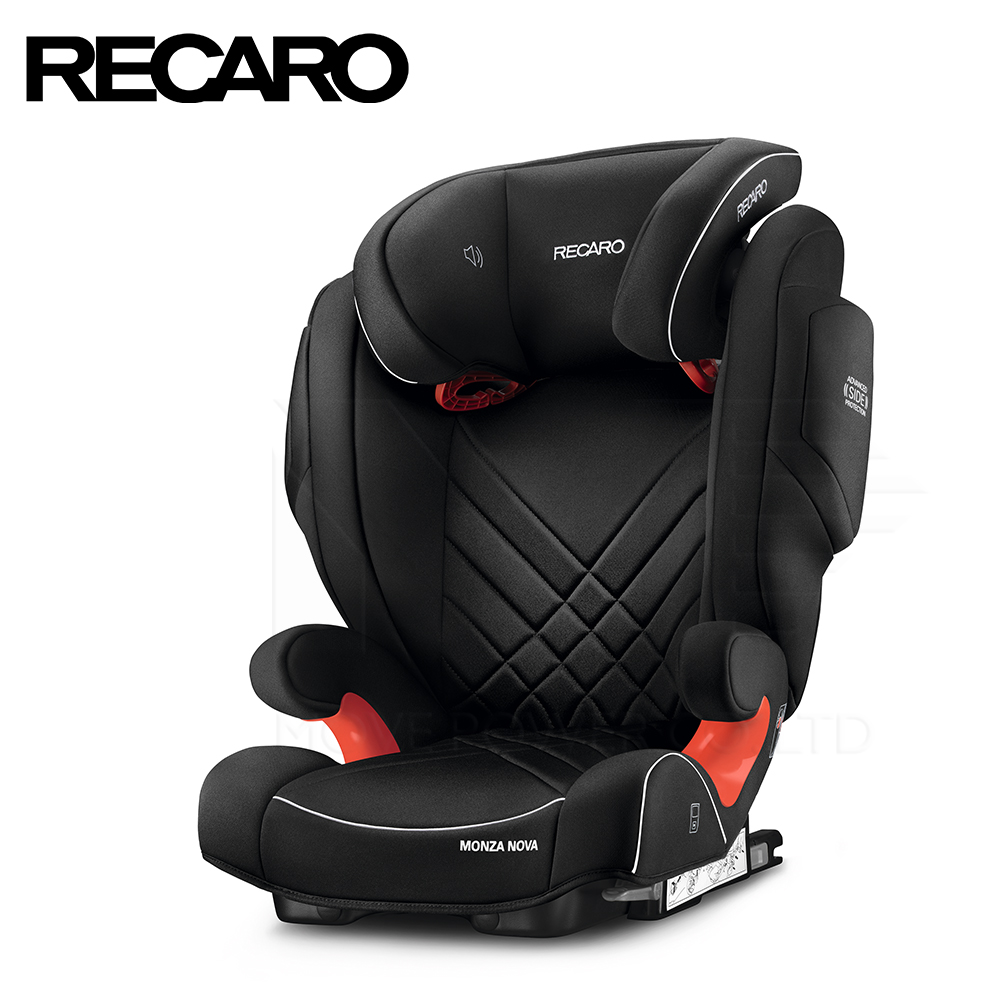 德國《RECARO》Monza Nova 2 Seatfix 成長型汽座-經典黑