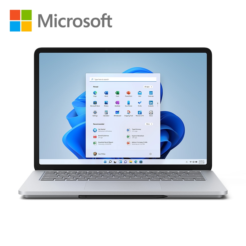 微軟Surface Laptop Studio i7 16G 512G 白金 筆記型電腦 A1Y-00020