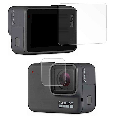 GoPro HERO7 相機鏡頭+觸控螢幕 光學抗刮螢幕保護貼