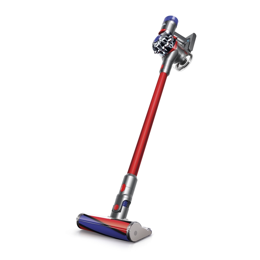 福利品】Dyson 戴森V7 SV11 FLUFFY 輕量無線吸塵器紅| 無線吸塵器