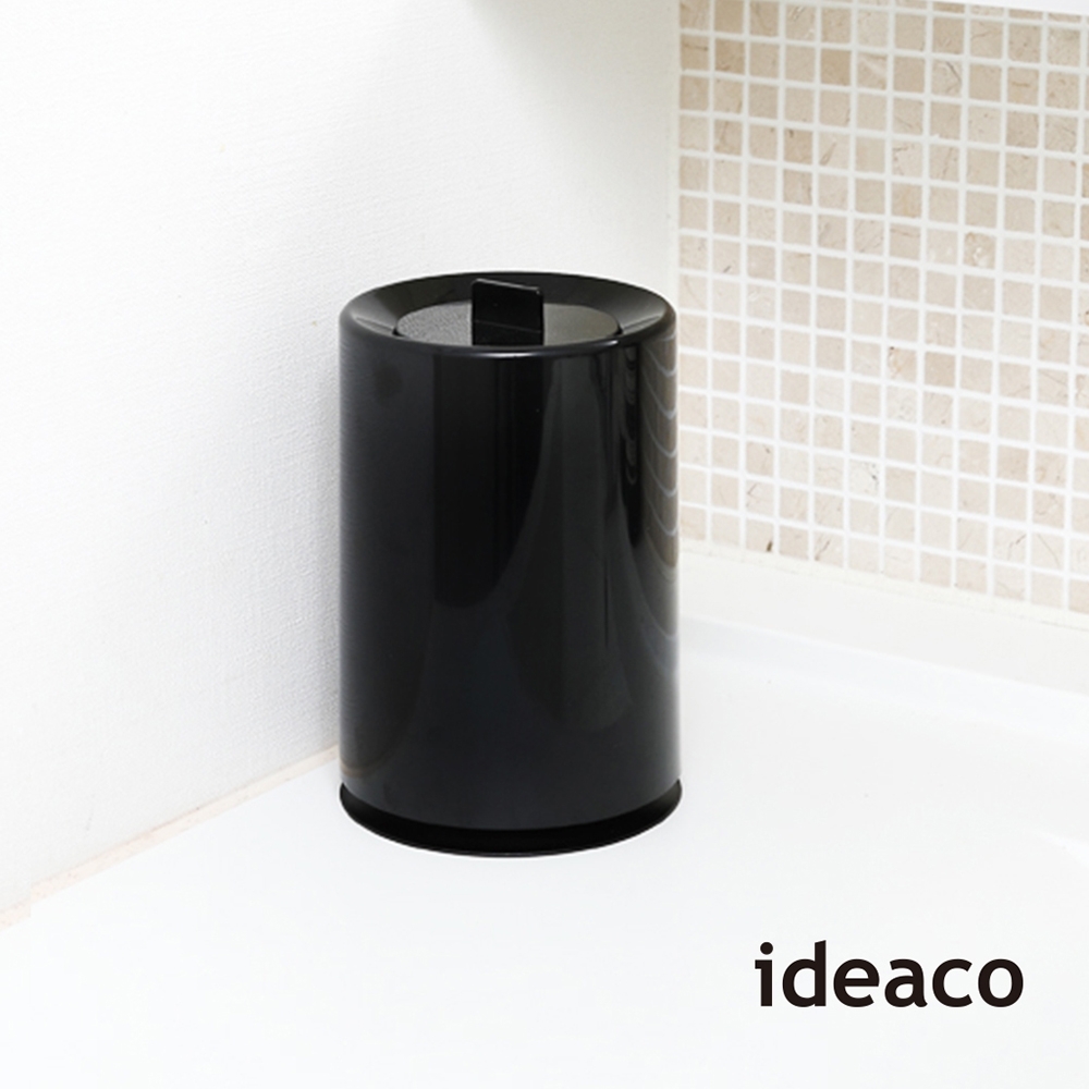 日本ideaco 摩登圓形桌邊垃圾桶(附蓋)-1.2L product image 1