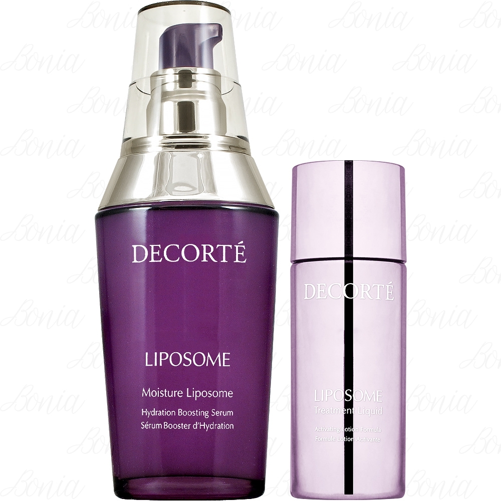 DECORTE 黛珂 保濕美容液限定組(粉櫻吹雪)(保濕美容液60ml+超微脂修護源露30ml)