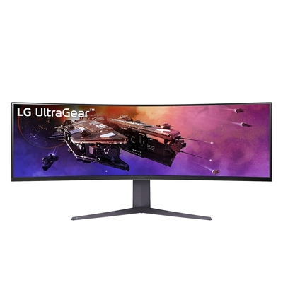 【LG 樂金】45GR75DC-B 45型 UltraGear Dual QHD (5140 X 1440) 32:9 曲面電競螢幕