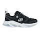 Skechers Meteor Lights [401675LBKGY] 中大童 男童 休閒鞋 燈鞋 緩震 舒適 黑灰 product thumbnail 1