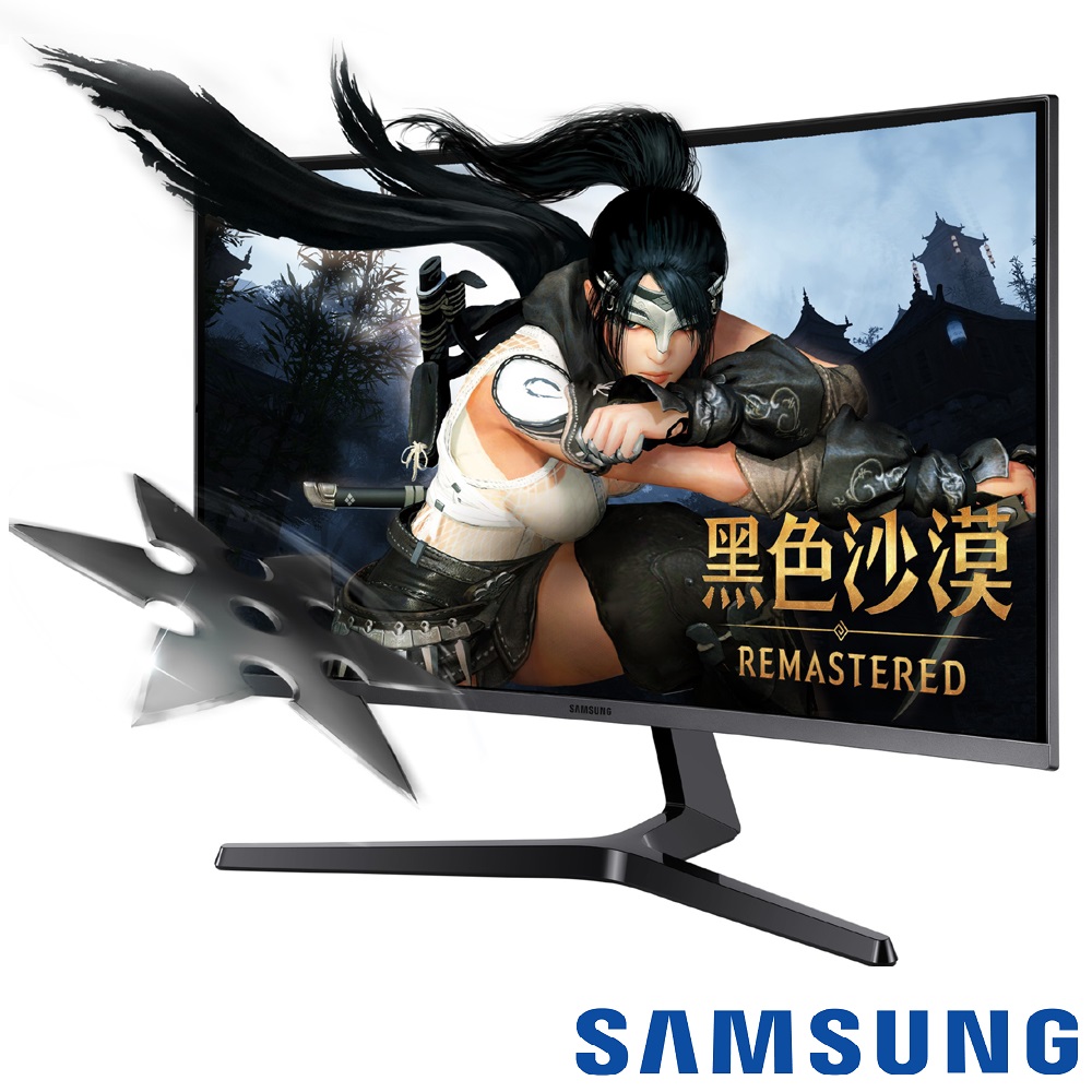 SAMSUNG C32JG50QQE 32 型2K曲面電競電腦螢幕32型螢幕