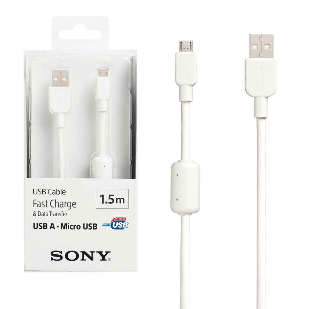 SONY microUSB 1.5M 高速傳輸充電線(CP-AB150)