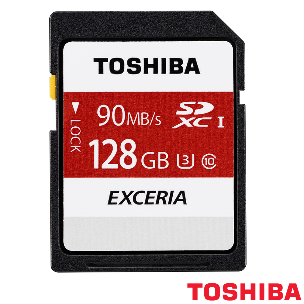 TOSHIBA 東芝 EXCERIA SD SDXC 128G/GB 90MB/S N302 高速記憶卡 (公司貨) 支援 4K