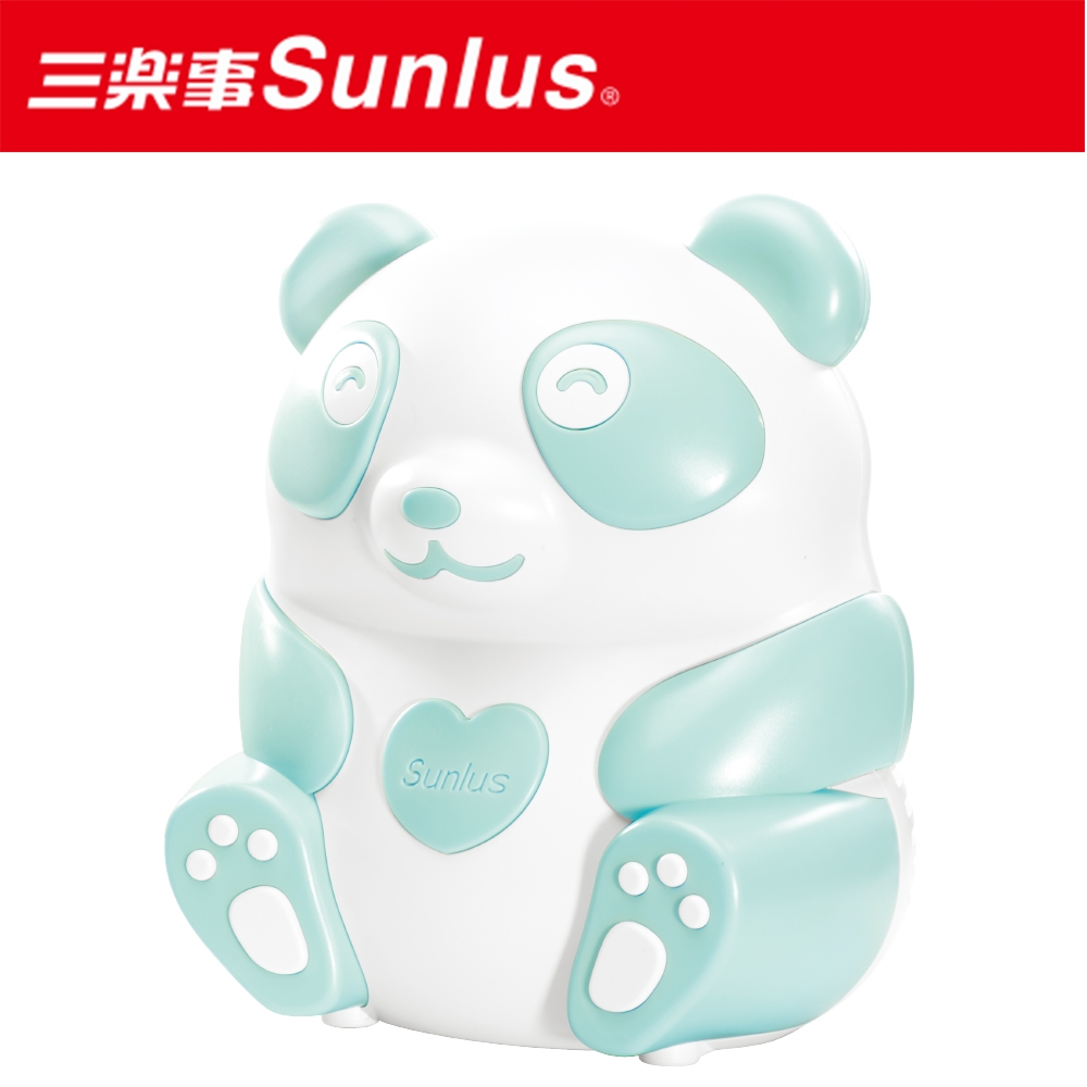 Sunlus三樂事 熊貝比電動吸鼻器(粉藍)