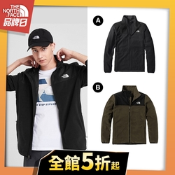 【The North Face】YAHOO人氣推薦-保暖抓絨立領外套-4