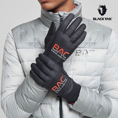 韓國BLACK YAK BAC POLARTEC保暖手套[黑色] 運動 休閒 保暖 手套 可登山杖搭配 中性款BYJB2NAN06