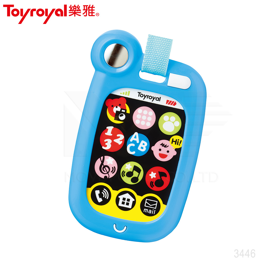 日本《樂雅 Toyroyal》電子學習按鍵盤-藍(6m以上)