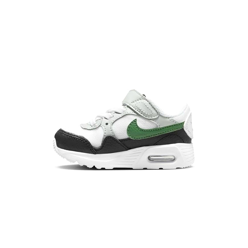 Nike Air Max SC TDV 童鞋 小童 黑白綠色 運動 慢跑 休閒鞋 CZ5361-112