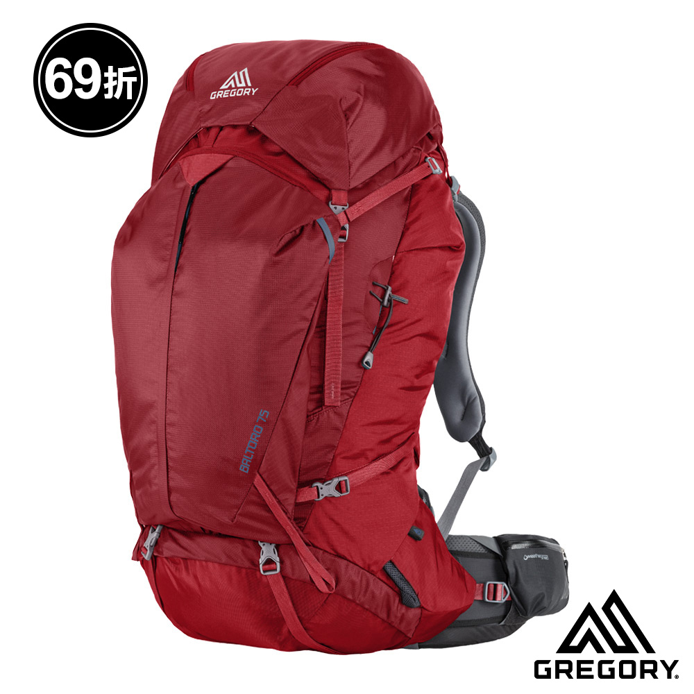 Gregory Baltoro 75L 登山背包 M 火花紅