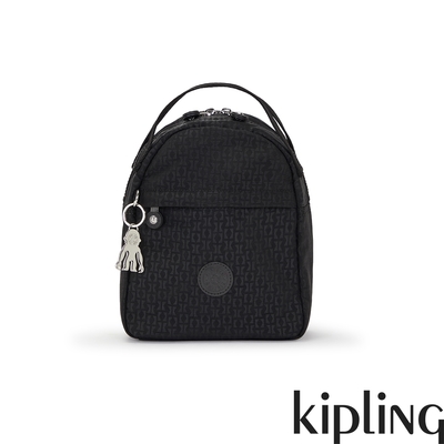 Kipling K字幾何壓紋小巧兩用手提後背包-CORMAC MINI