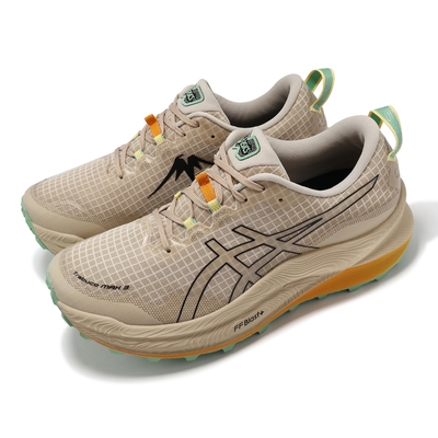 Asics 越野跑鞋 Trabuco Max 3 男鞋 棕 黑 抗撕裂 厚底 緩衝 抓地 運動鞋 亞瑟士 1011B800020