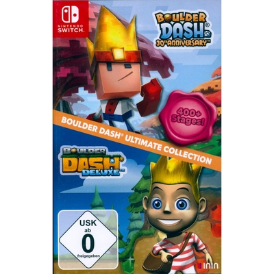 巨石冒險：終極版 Boulder Dash Ultimate Collection - NS Switch 中英日文歐版