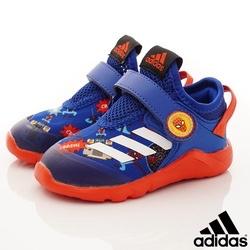 Adidas童鞋 蜘蛛人聯名學步鞋款 4265藍(寶寶段)