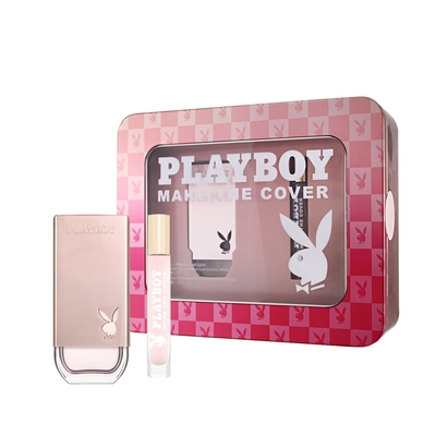 PLAYBOY 封面人物女性淡香水精緻限量版禮盒(淡香水50ml+9.5ml)(Make The Cover)