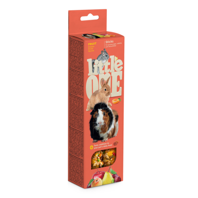 【2入組】德國little ONE點心棒系列 小動物點心 零食 60g*2