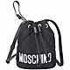 MOSCHINO 腕帶可拆 菱格紋尼龍手提/斜背水桶包-2色可選 product thumbnail 3