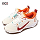 Nike 排球鞋 Omni Multi-Court GS 大童鞋 女鞋 白 紅 橘 羽球 桌球 FD4630-161 product thumbnail 1