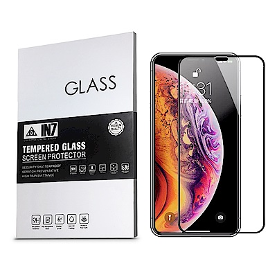 IN7 APPLE iPhone XR (6.1吋) 抗藍光3D全滿版鋼化玻璃貼