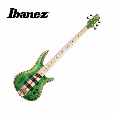 Ibanez SR5FMDX-EGL LTD 五弦電貝斯 35週年限量款 翡翠綠色