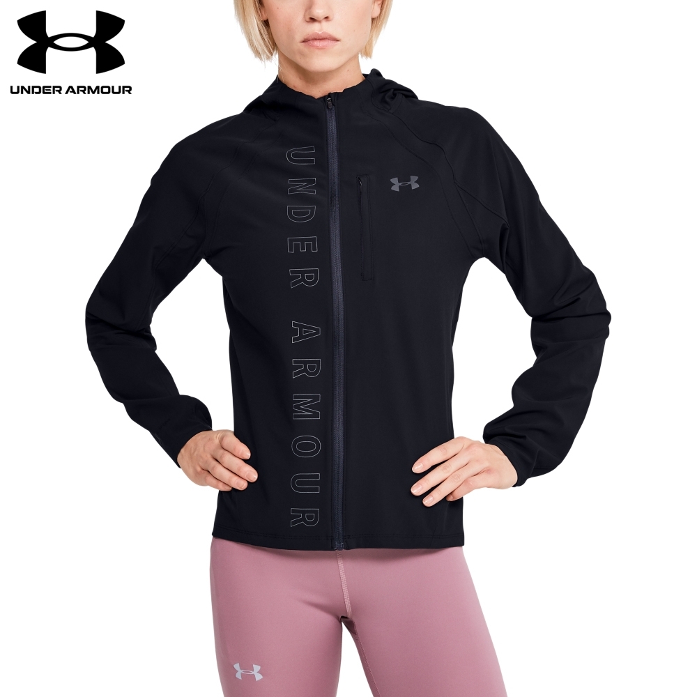 【UNDER ARMOUR】UA女 Qlifier連帽外套-優惠商品