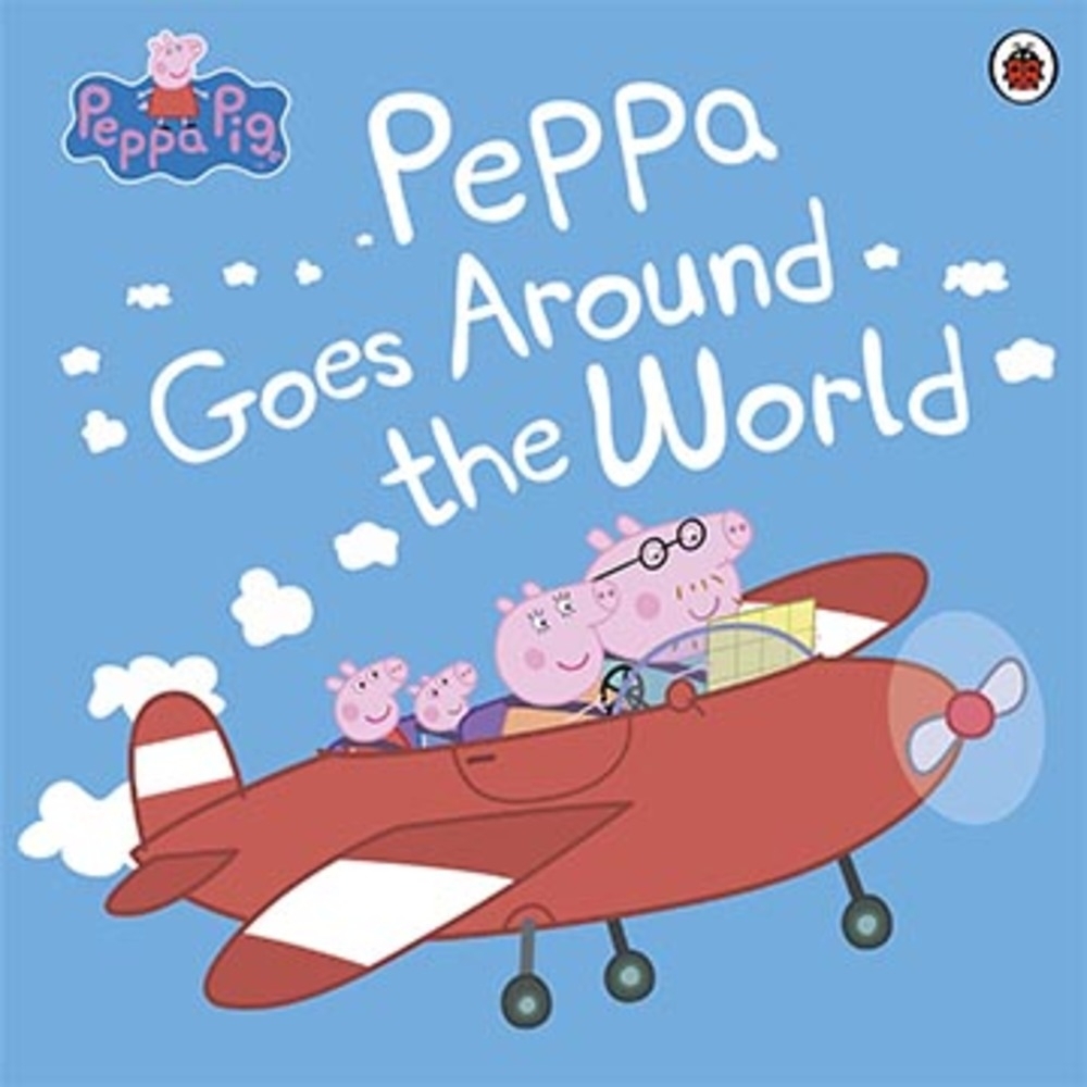 Peppa Goes Around The World 佩佩豬環遊世界平裝故事書