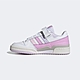 ADIDAS Originals FORUM LOW W三葉草 女運動休閒鞋-白粉-FZ5946 product thumbnail 1