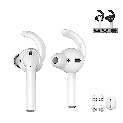 AHAStyle 入耳式耳套 AirPods/EarPods 適用耳塞耳機套 2組入