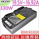 台達 19.5V 16.9A 330W 充電器 適用 宏碁 PREDATOR HELIOS 300 N20C11 17X GX-791 GX-792 330W以下均適用 product thumbnail 1