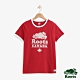女裝ROOTS - 溫馨佳節飾邊短袖T恤-紅 product thumbnail 1