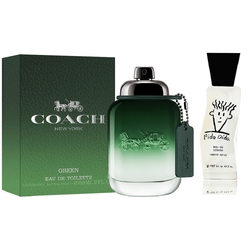 Coach Green 時尚都會男性淡香水 60ml (原廠公司貨) 搭贈 Fido Dido 中性淡香水 50ml