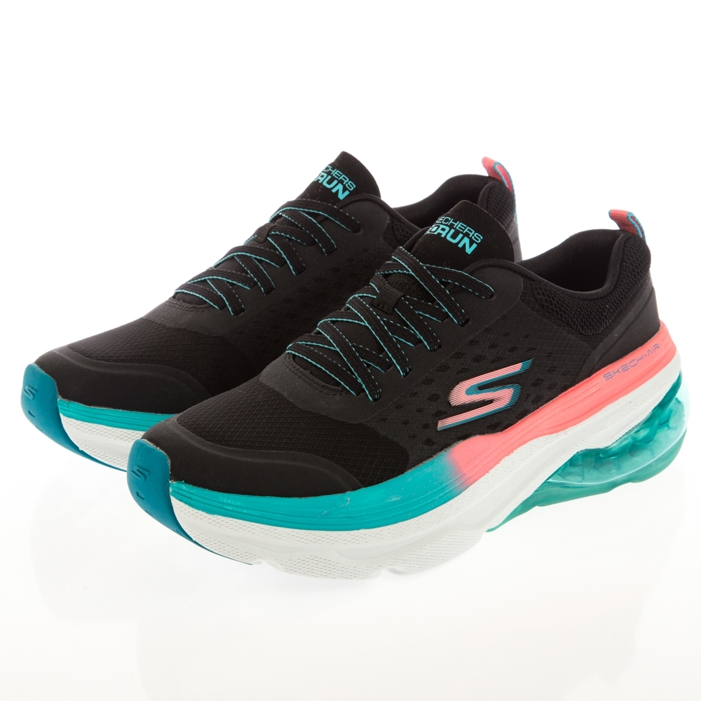 SKECHERS 慢跑鞋 女慢跑系列 GORUN MAX CUSHIONING AIR - 128062BKTQ