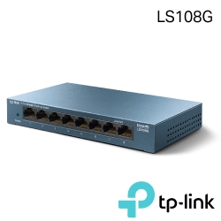 TP-Link LS108G 8埠10/100/1000Mbps  桌上/壁掛兩用 流量管理  乙太網路交換器switch hub