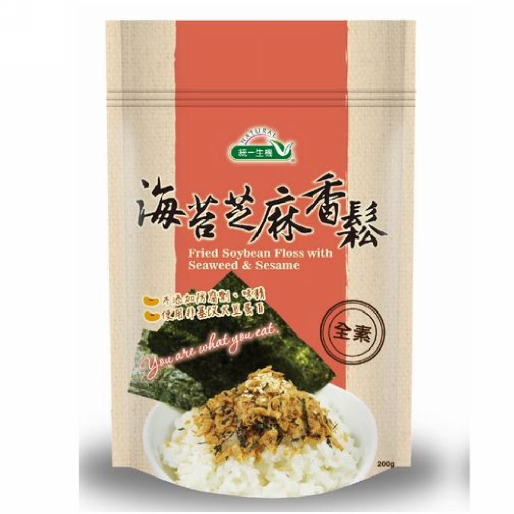 統一生機 海苔芝麻香鬆(200g)