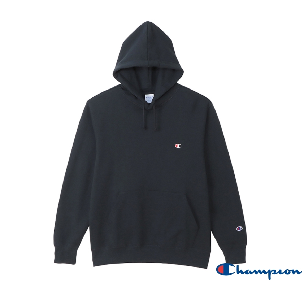 Champion BASIC 連帽上衣 小C-(深藍）