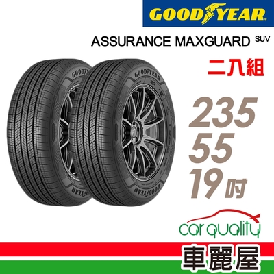 【GOODYEAR 固特異】輪胎固特異AMGS-2355519吋 _二入組(車麗屋)